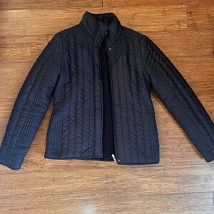 Men's Black Quilted Jacket